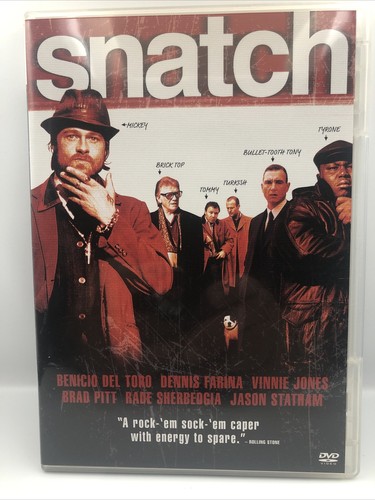 The Mob Box Set DVD Donnie Brasco, Snatch, Bugsy, The American Gangster +SC Book - Picture 7 of 10