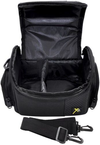 Deluxe Photo/Video Camera Carrying Case Bag For Canon Vixia HF G10 S30 M301 G20 - Picture 1 of 6