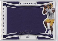 2023 Panini National Treasures Collegiate Blue 34/75 Kayshon Boutte #RS-KAB 12po