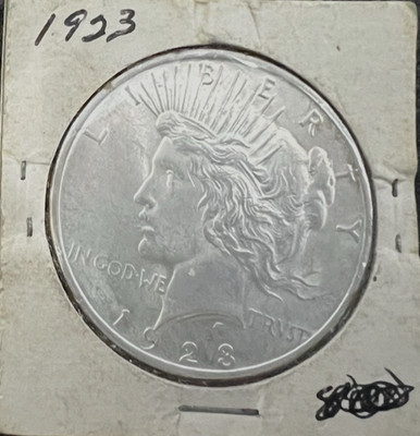 1923 $1 Peace Dollar