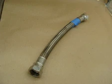 STAINLESS STEEL BRAIDED HOSE 15" LONG  1-1/2" FEMALE FITTINGS