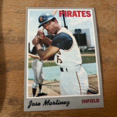1970 Topps Rookie RC Card #8 Jose Martinez Pittsburgh Pirates Nm Free Shipping!