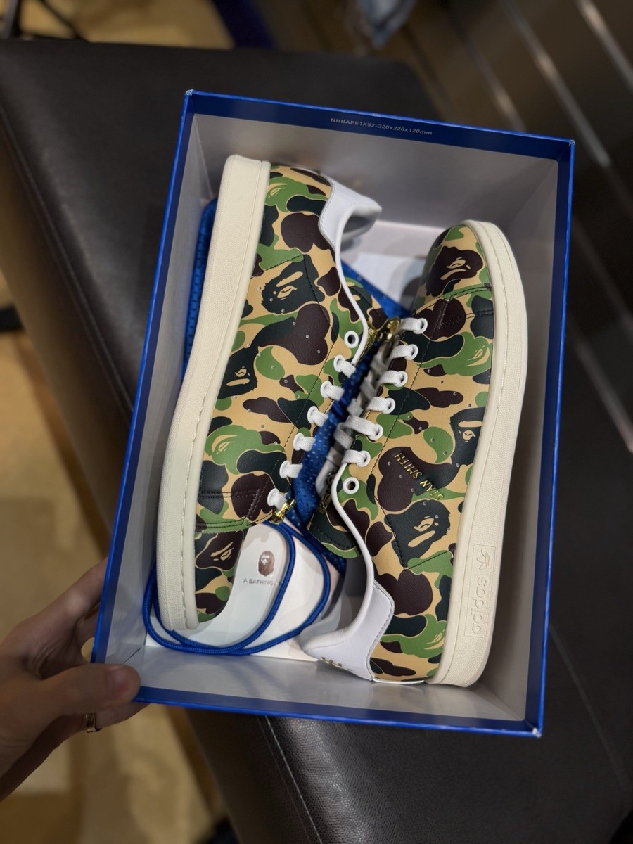 adidas BAPE x Stan Smith 30th Anniversary - ABC Camo Size 9.5