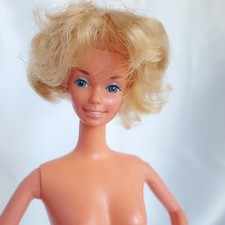 Barbie Pretty Changes Curly.vintage Mattel Philippines Anni 70.
