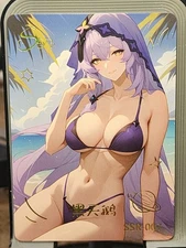 Walks In Beauty Card Anime Goddess Story Waifu SSR SSR-007 Black Swan