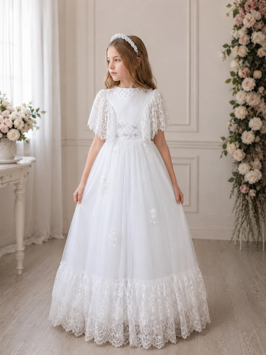 designs by holly pageant dresses Tina Holly TK804 Long Formal Dress Baby Pink / 2
