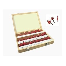 Frese pantografo/fresatrice verticale/Punte lavori in legno set 30 pz gambo 6mm