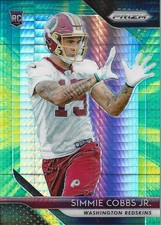 2018 Panini Prizm Prizms Hyper #298 Simmie Cobbs Jr. /275 - FB
