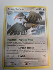Pokemon TCG Staraptor Stormfront 27/100 Rare Non Holo  on eBay