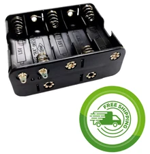 10xAA Battery Holder with Solder Lug Connection 15V - Philmore BH3103 FREE SHIP