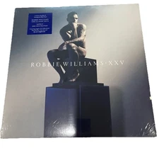 Robbie Williams XXV double Album Coloured Vinyl shop Display / defective sleeve 