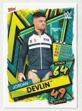 2021 Topps WWE Slam Attax #74 Jordan Devlin