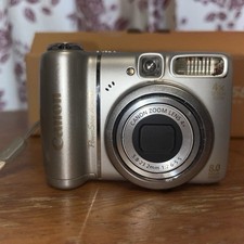 Cannon Power Shot A580 Digital Camera 8.0 MP 4x Optical Zoom