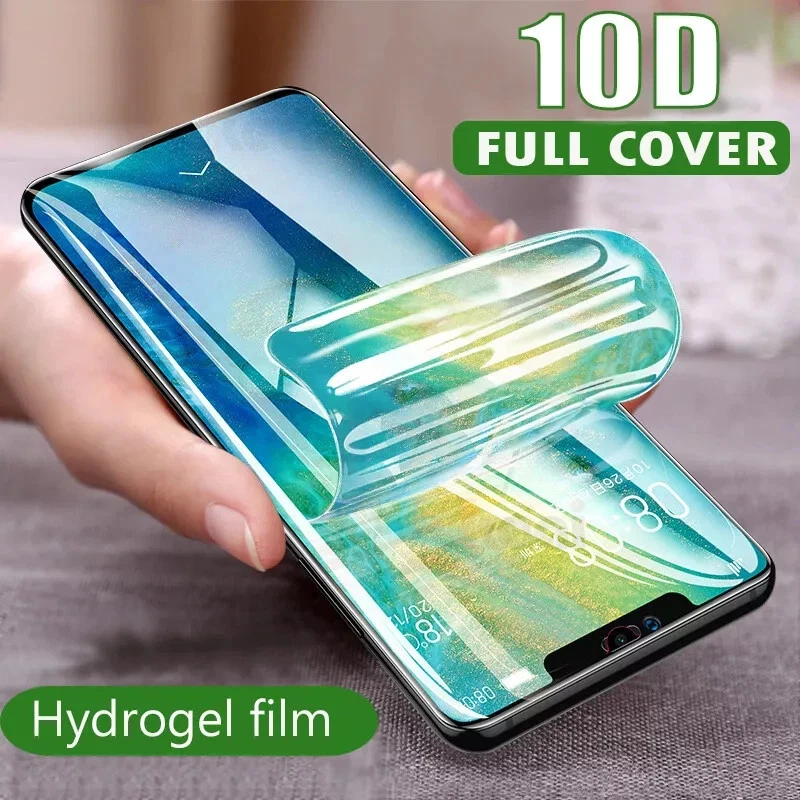 Screen Protector For Huawei P30 P40 Pro Lite TPU FILM CLEAR COVER 3 PACK - Image 4 of 4