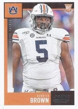 Derrick Brown 2020 Score #341 RC Auburn Tigers