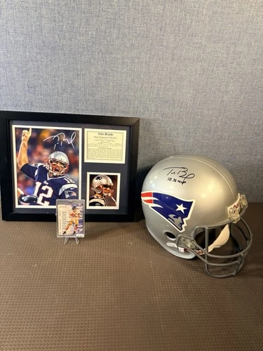 Tom Brady Autographed Lot New England Patriots NFL