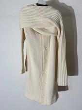 USED YOHJI YAMAMOTO 07AW WOOL KNIT CARDIGAN WITH STOLE ACCEPTABLE