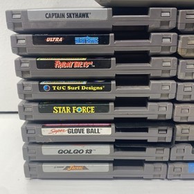 NES Game Lot of 17 VINTAGE Nintendo Entertainment System Original UNTESTED