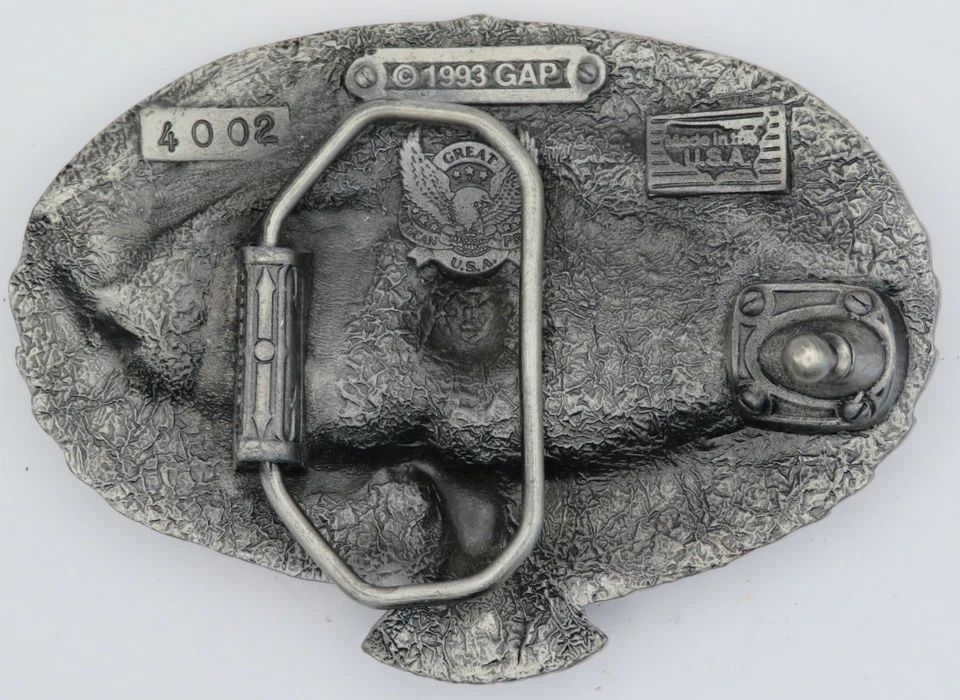 How The West Was Won belt buckle in mint condition by Great American buckles - Image 2 of 3