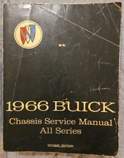 1966 Buick Chassis Service Manual All Models Second Edition