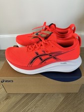 ASICS Gel Nimbus 27 - Flash Red/Black - Men’s Size UK10 - Brand New In Box!