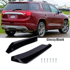 Black For Gmc Acadia Rear Bumper Lip Splitter Diffuser Canard Spoiler Black For Gmc Acadia Rear Bumper Lip Splitter Diffuser Canard Spoiler