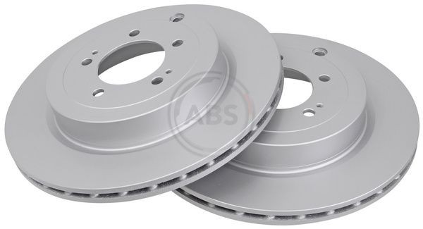 2X Bremsscheibe Hinten Abs 18264 FüR Mitsubishi-image