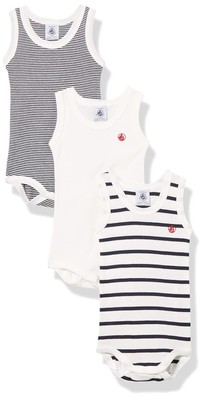 Petit Bateau No Three Body Set of 3 Baby Boys Girls A02EI00 18 Months 81cm  401