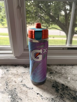Gatorade Gx Squeeze Water Bottle - 30oz - Blue/Purple/Orange - Sports Hydration