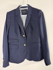 J.Crew Schoolboy Navy Blue Blazer Gold Buttons Preppy Classic Academia  6