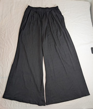 Cider NWT goucho style pants black polyester and spandex size XL O18