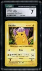 Pokémon Pikachu 1999 Base Set 58/102 Shadowless Red Cheeks CGC 7