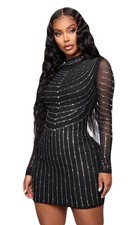 Dripping In Diamonds Bodycon Mini Dress