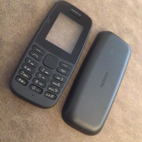 Genuine Original Nokia 105 2019 TA-1203 Housing Front Fascia, Back Cover & Keys - Zdjęcie 2 z 5