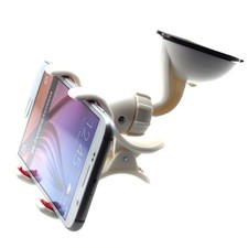 Car Mount Windshield Holder Glass Cradle Swivel Clip for Smart Phones