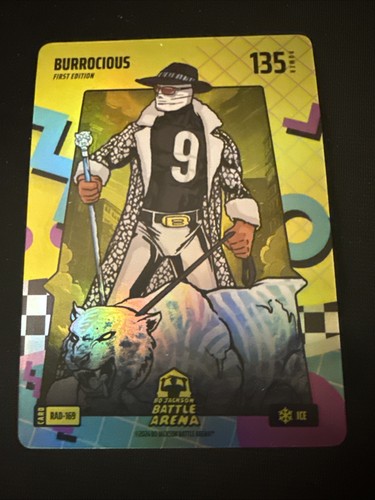 2024 Bo Jackson Battle Arena Alpha Burrocious Rad Battlefoil Ice SP