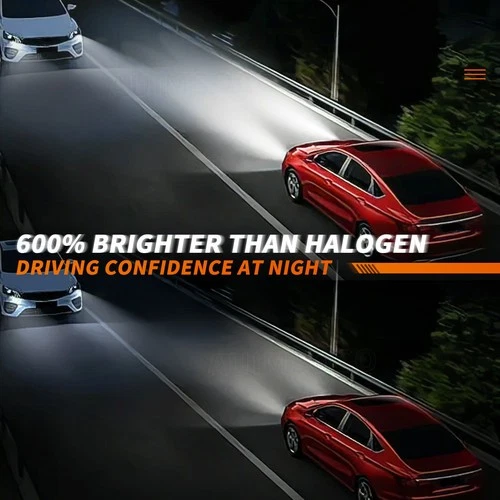 For Chevrolet LCF 4500XD 2017-2020 5.2L LED Headlight Bulbs Cool White 36000LM - Image 2 of 4