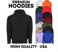 Hoodie High Quality Unisex Mid-Weight Fleece  Soft, Comfortable  Durable