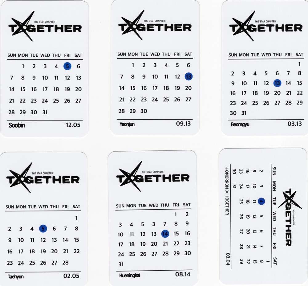TXT - THE STAR CHAPTER : TOGETHER [YES24] Afterglow PREORDER