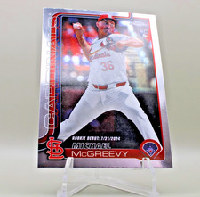 2025 Topps Chrome Update Series - Michael McGreevy #USC36 (RC)