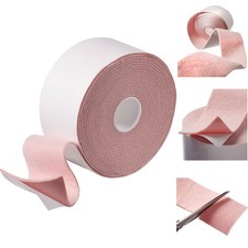 Heavy Duty Moleskin Roll for Feet 2" x 15' Adhesive Blister Prevention Tape Pads