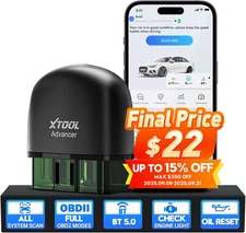 2025 XTOOL AD20 PRO OBD2 Scanner Code Reader Full System Car Diagnostic Tool