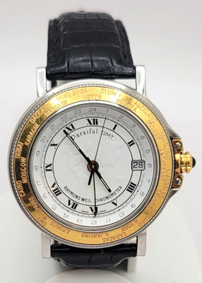 Raymond Weil Parsifal GMT Worldtimer Automatic Chronometer Ref. 2989 Men's Watch