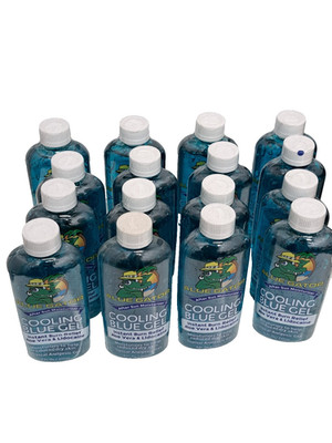 12 PACK Aloe Gator Cooling Gel AFTER SUN BURN Beach Trip Swim Class 8oz SECONDS