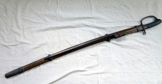 Vintage Imperial Russian Calvary Sword Model 1881 Dragoon Shashka w/ Sheath