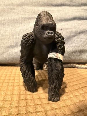 Schleich 2016 Black Male Silver Back Gorilla Model D-73527 NWT