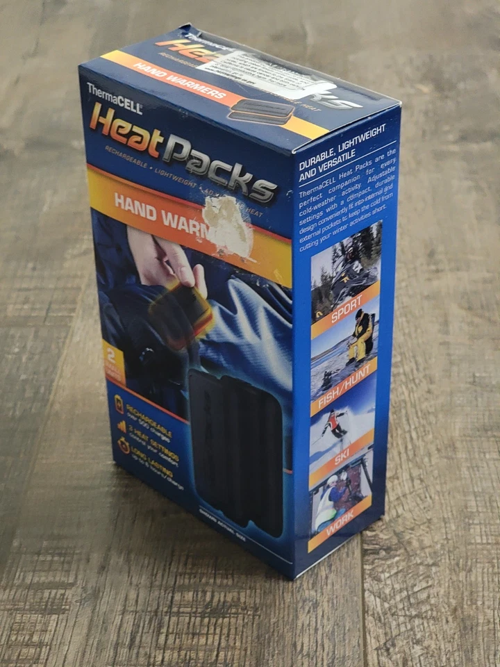 ThermaCell Heat Packs Rechargeable Hand Warmers 2 Units 6hr Run Time - Image 2 of 4