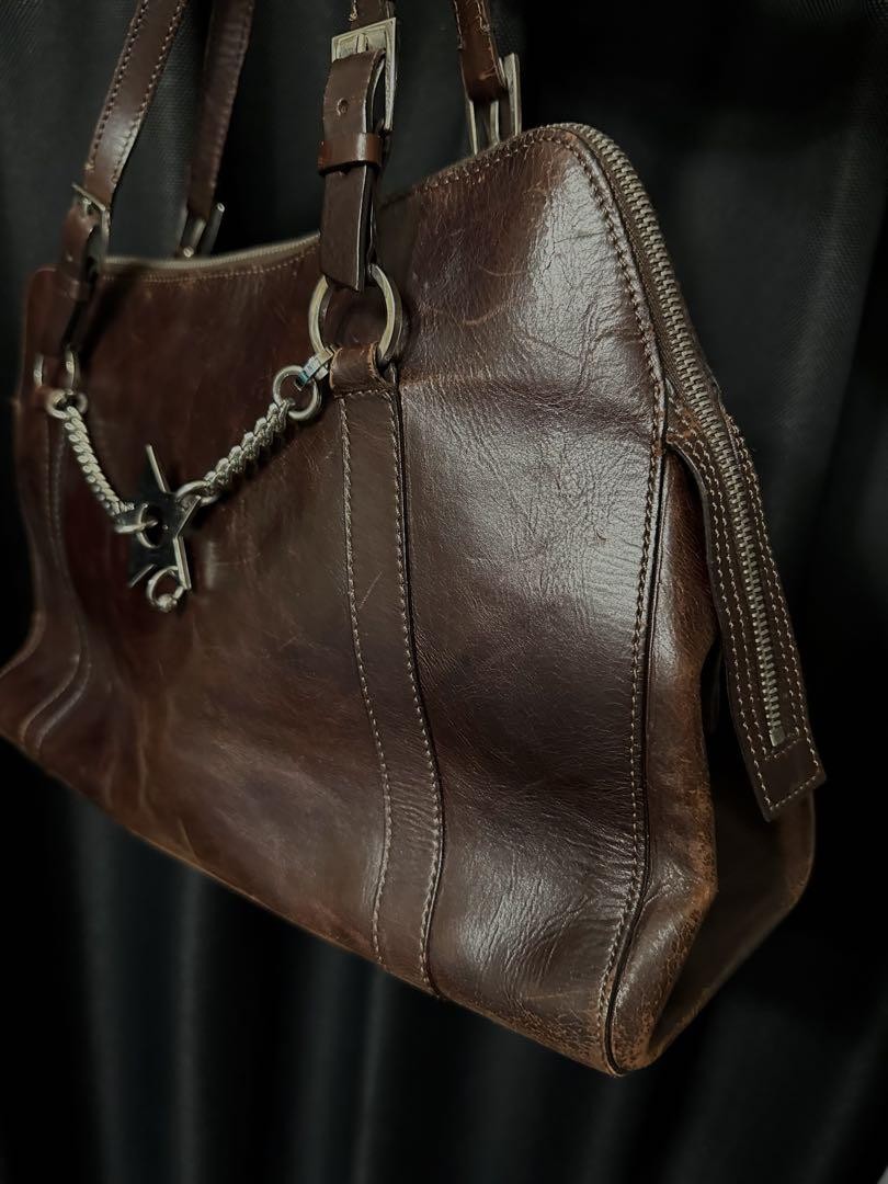 00s Christian Dior Hardcore Bag 34.5cm Leather | eBay
