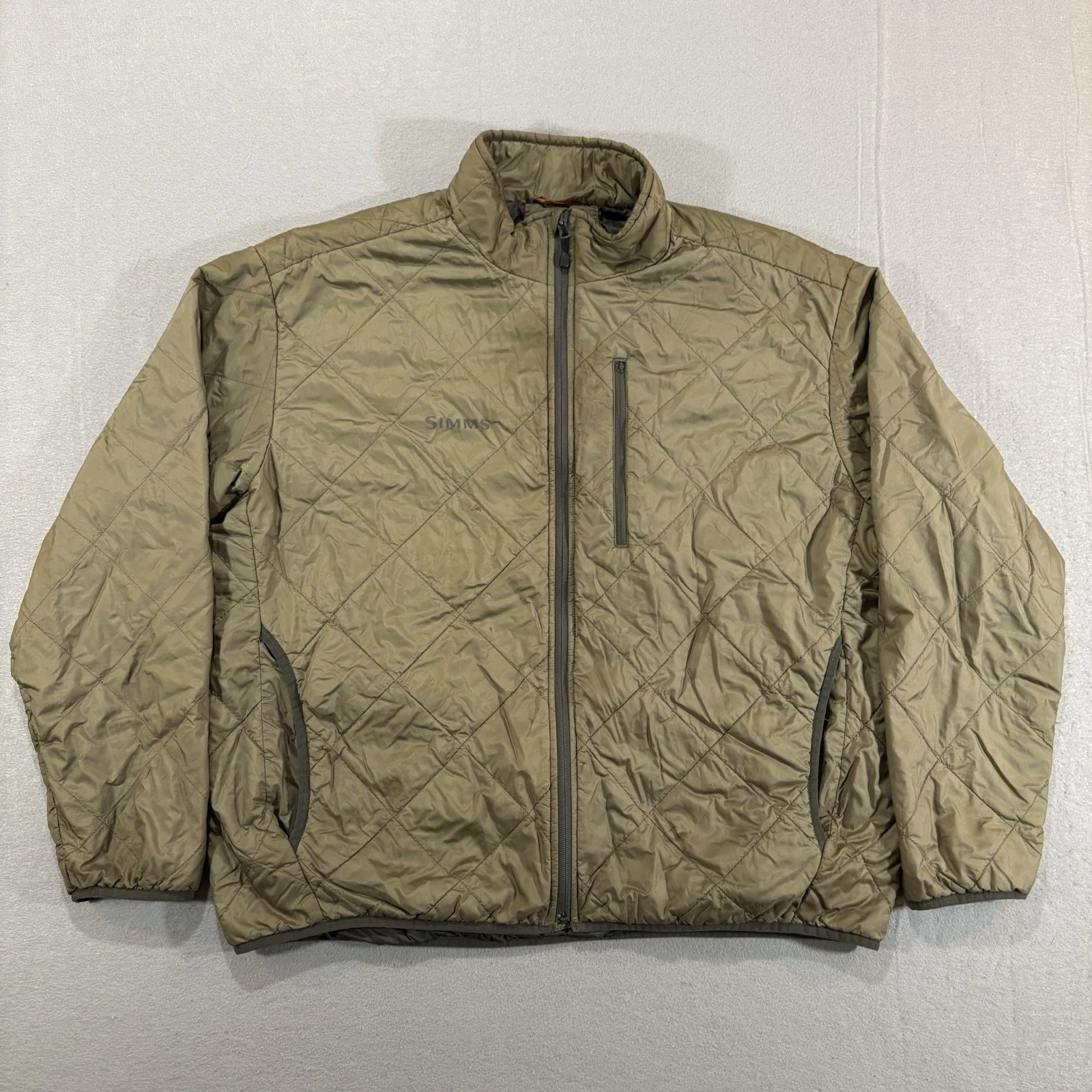 Simms Jacket Primaloft Puffer Men’s XXL Green Zip Hiking Outdoor Fishing Read
Opens in a new window