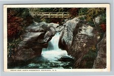 White Mountains NH-New Hampshire, Leap, North Woodstock, Falls Vintage Postcard